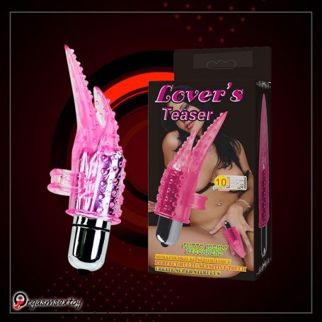 Lover Teaser 10 Speeds Finger & Clit Vibrator for Women BV-015