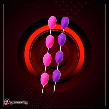 Vaginal and Anal Beads Stimulation Love Balls AD-016