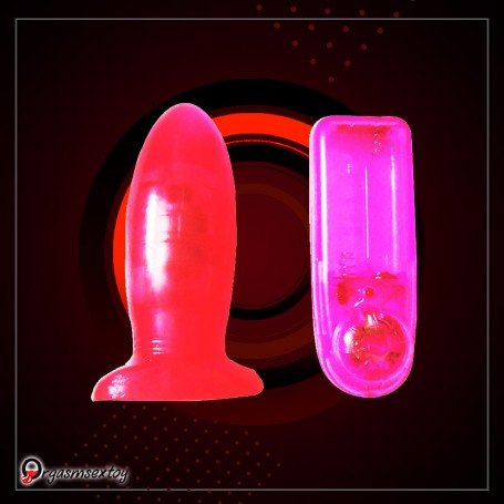 Crystal Anal Butt Plug Vibrating AD-013