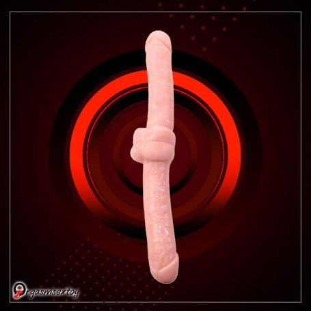 Double Dong Penis Shaped End Realistic Non Vibrator RSNV-015