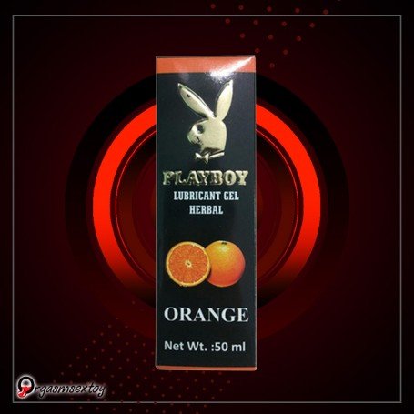Playboy Lubricant Water Based Gel - Orange Flavoured CGS-033