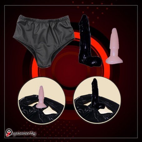 Female Orgasm Silicone Penis Underwear DV-093