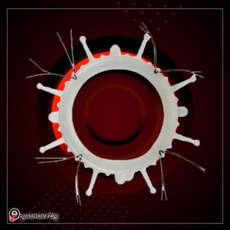 Tiger Eye Delay Stimulate Increased Cock Ring CR-011