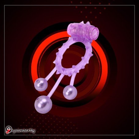 Vibrating Ball Banger Cock Ring Vibrator CR-007