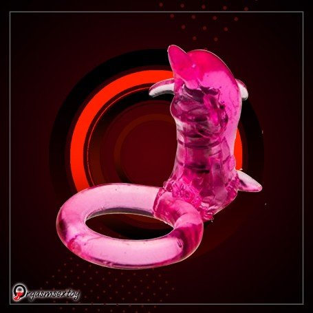 Dolphin Cock Ring Vibrator CR-005