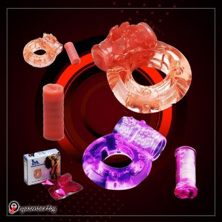 Cock Ring Vibrator 2pcs CR-001