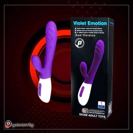 Violet Emotion Rabbit Vibrator RV-033