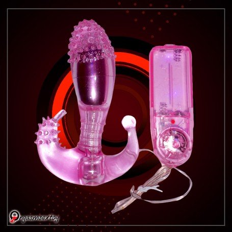 Triple Stimulatton Super Strong Soft Rabbit Vibrator RV-016