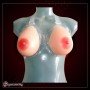 Silicone Breast 550 gms/pair with Transperant Bra SBP-001