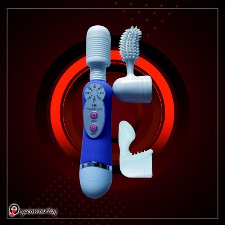 16 Speed Cordlless Magic Wand Massager VM-008