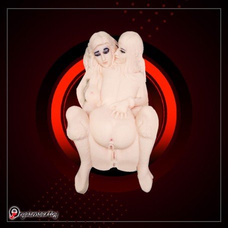 Double Decker 4 Wholes Real Sex Doll SRD-003