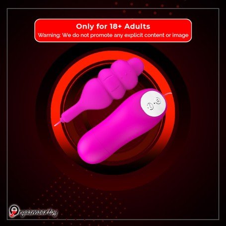 Purple Bullet Vibrator with 12 Vibration Settings BV-042